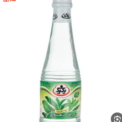عرق نعنا شیشه ای یک و یک