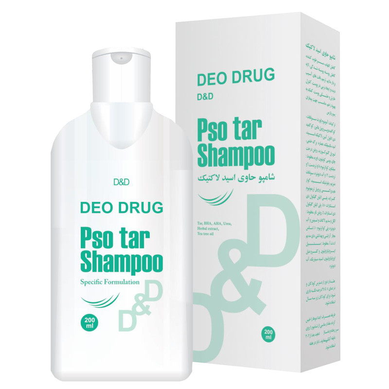 شامپو مو دئودراگ مدل پسوریازیس حجم 200 میلی‌لیتر
