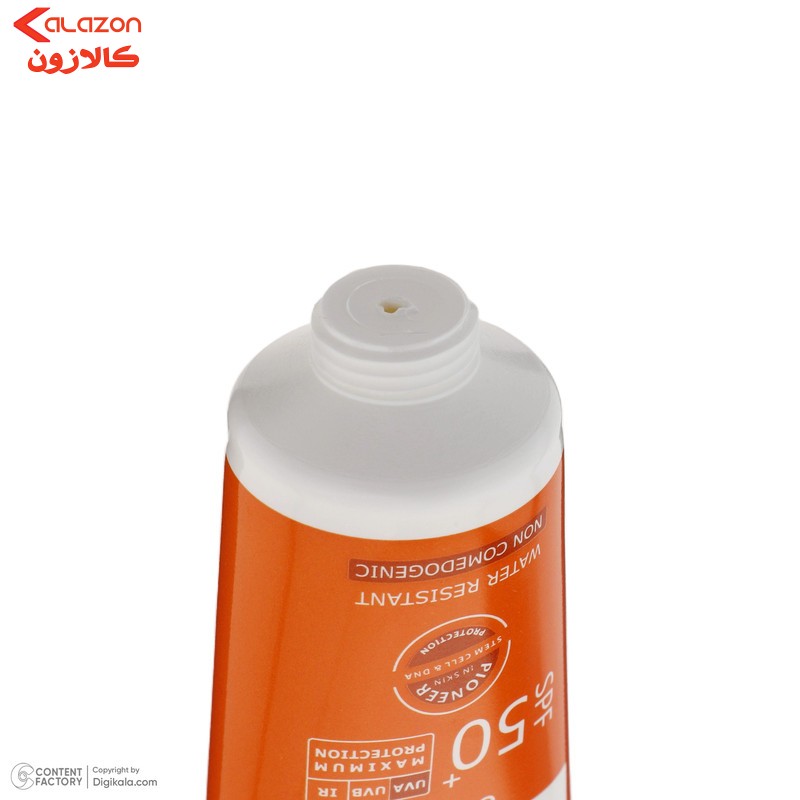کرم ضد آفتاب بدون رنگ فیس دوکس SPF 50 مدل فوتوزوم محافظ اشعه UVA و UVB، ضد آب ‌مناسب پوست‌ چرب حجم 40 میلی‌لیتر