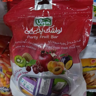 لواشک پذیرایی شکلاتی میوه ای