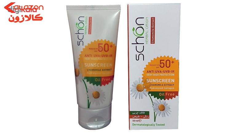 کرم ضد آفتاب شون مدل Chamomile Extract حجم 50 میلی لیتر