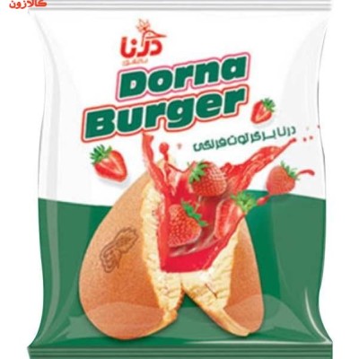 پنکک با طعم توت فرنگی درنا