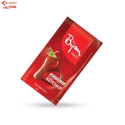 سس گوجه فرنگی تند بیژن تک نفره وزن 20 گرمی