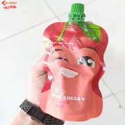 ژله نوشیدنی لپ لپ با طعم آلبالو