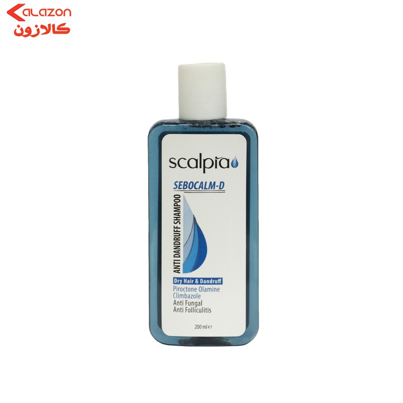شامپو ضد شوره مو اسکالپیا مدل SEBUCALM-D حجم 200 میلی لیتر