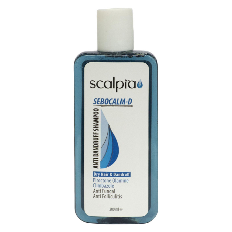 شامپو ضد شوره مو اسکالپیا مدل SEBUCALM-D حجم 200 میلی لیتر