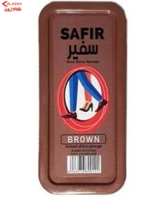 واکس کفش سفیر مدل اسفنجی