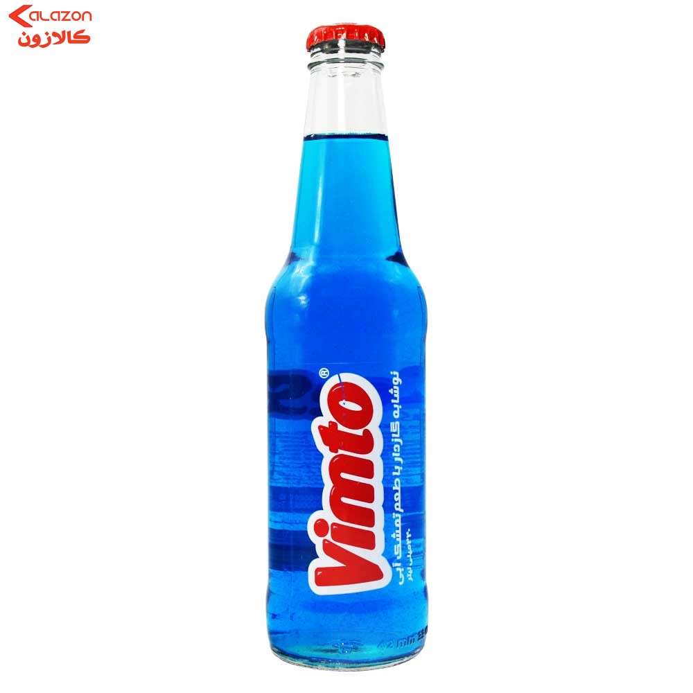 نوشابه گاز دار با طعم تمشک آبی ویمتو