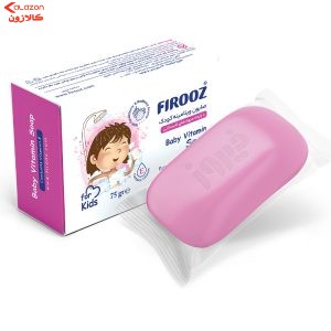 صابون ویتامینه کودک فیروز مدل میوه‌های تابستانی 75 گرم