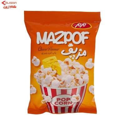 پاپ کورن پنیری مژپف مزمز65گرم