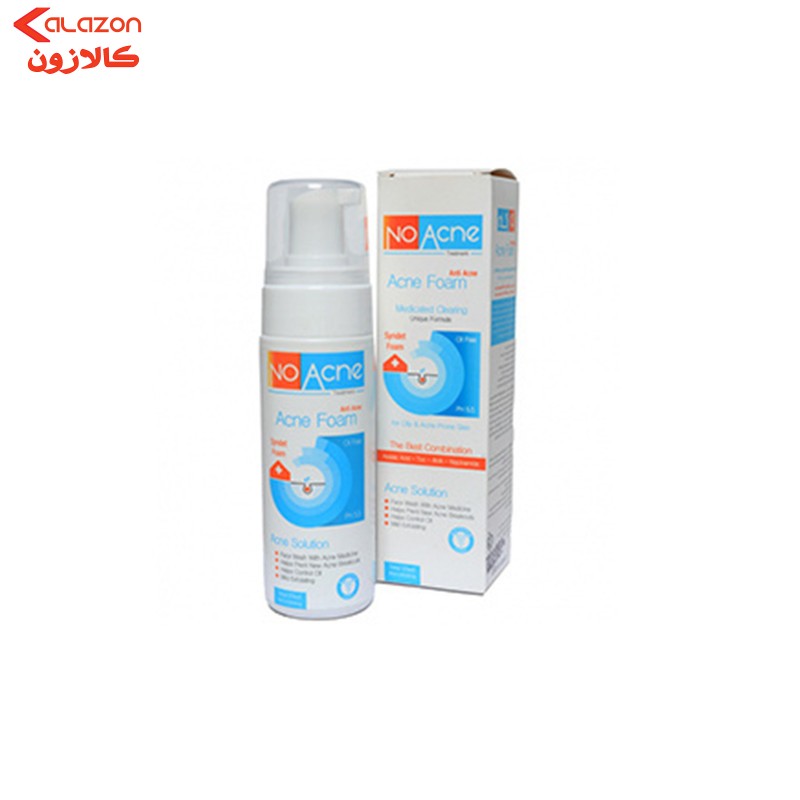 فوم شست‌وشوی صورت نو آکنه مدل 001 حجم 150 میلی‌لیتر