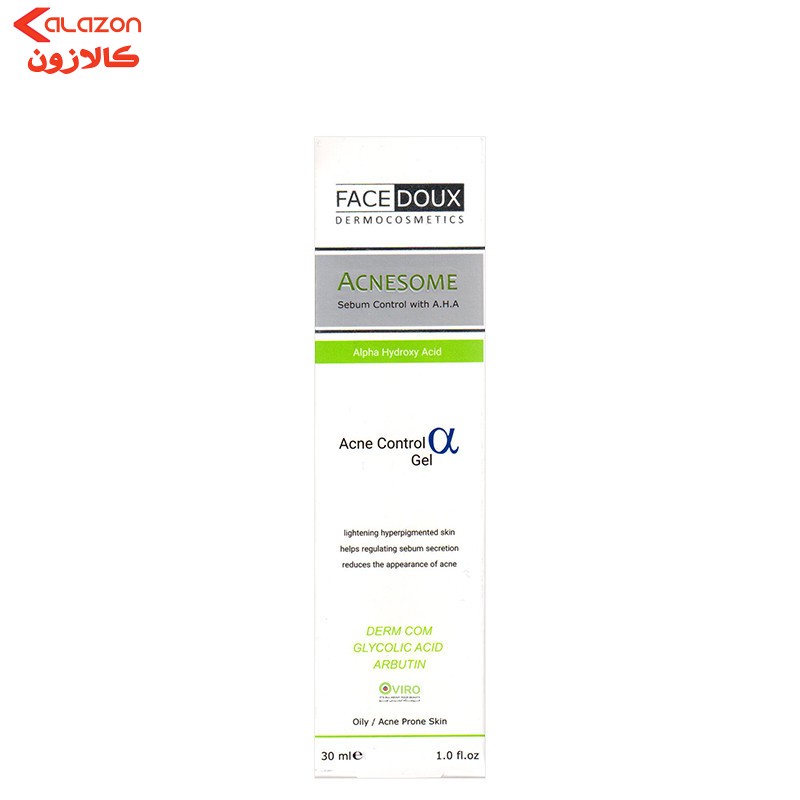 ژل ضد جوش فیس دوکس مدل A.H.A حجم 30 میلی لیتر