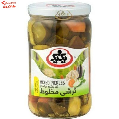 ترشی مخلوط یک و یک