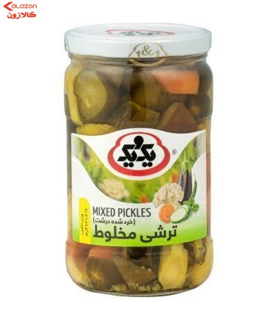 ترشی مخلوط یک و یک