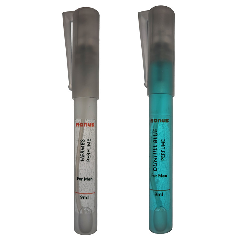 عطر جیبی مردانه مانوس مدل B12 حجم 9 میلی لیتر بسته 1 عددی