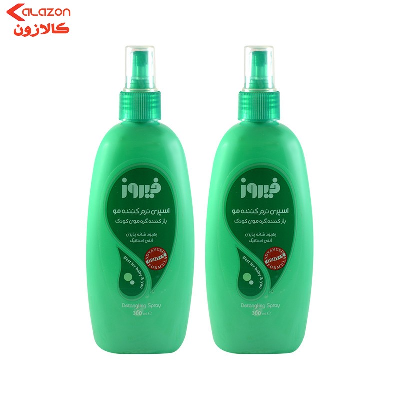 اسپری نرم کننده مو کودک فیروز حجم 300 میلی لیتر بسته 1 عددی