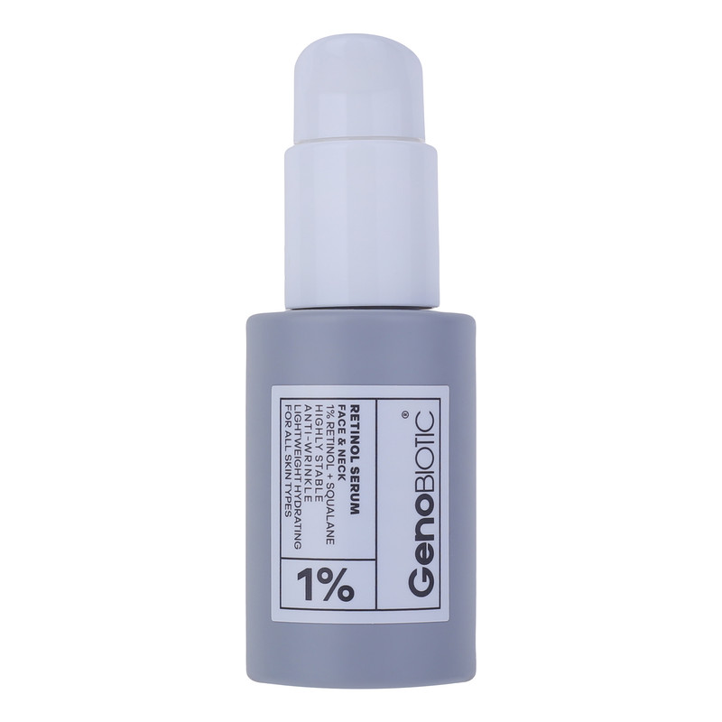 سرم پوست ژنوبایوتیک مدل رتینول سازگار با انواع پوست حجم 30 میلی لیتر