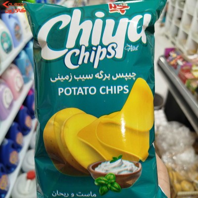 چیپس ماست و ریحان چیا