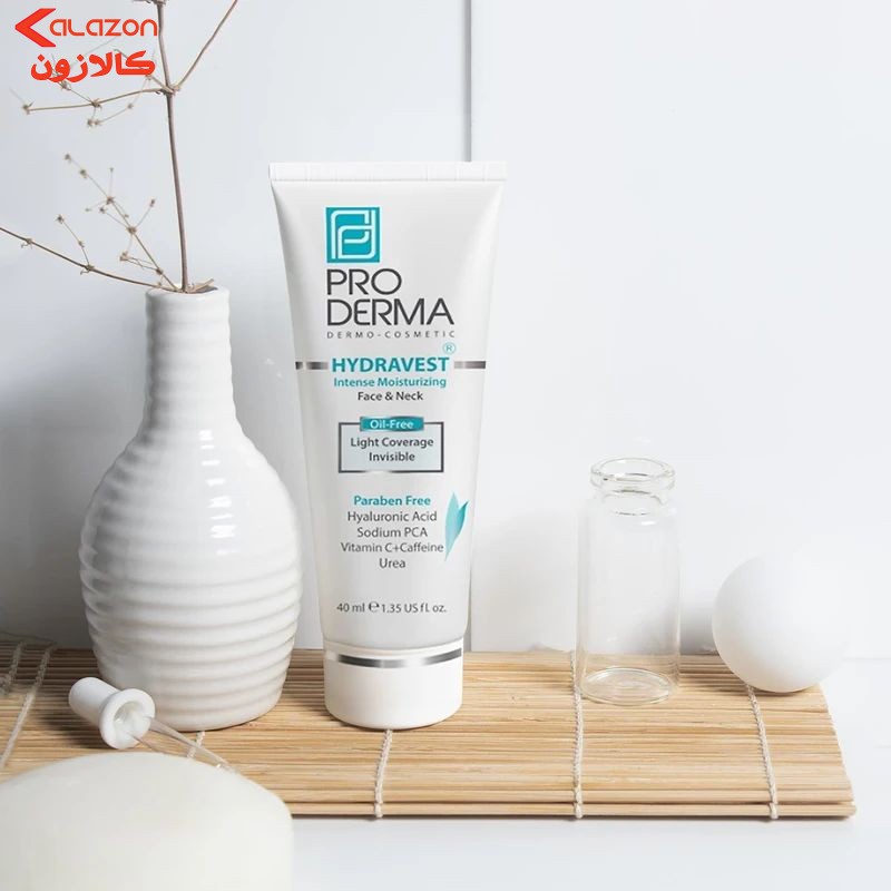 کرم مرطوب‌کننده پرودرما مدل Face&Neck حجم 40 میلی‌لیتر