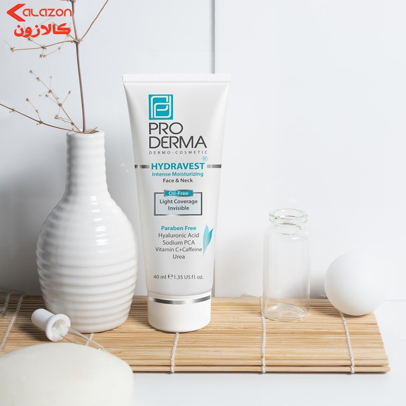 کرم مرطوب‌کننده پرودرما مدل Face&Neck حجم 40 میلی‌لیتر