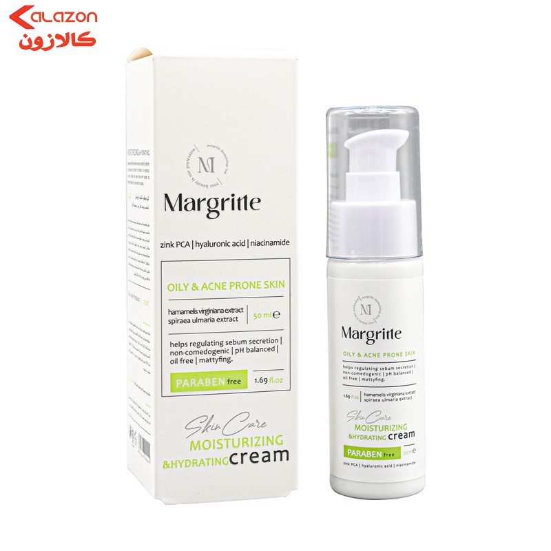کرم آبرسان مارگریت مدل هیدراتین حجم 50 میلی لیتر