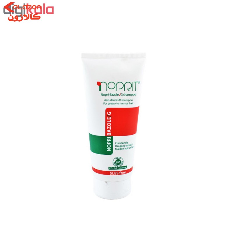 شامپو ضد شوره نوپریت سری نوپری بازول مدل G حجم 200 میلی لیتر