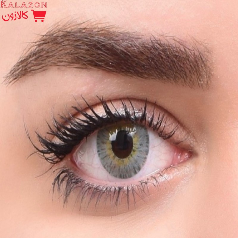 لنز چشم رویال ویژن شماره 003 رنگ طوسی سبز