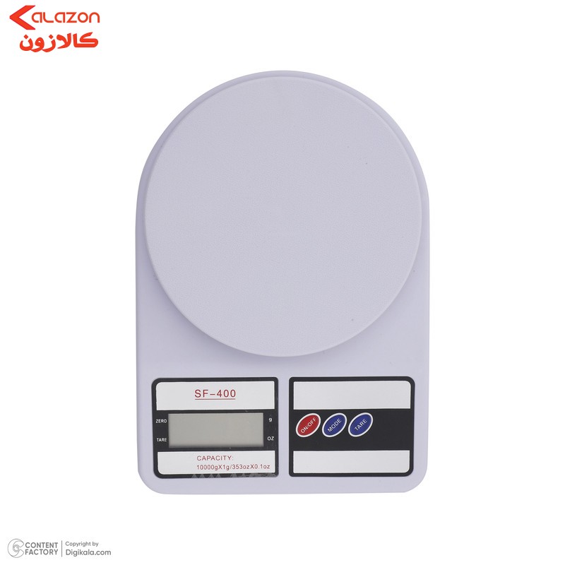 ترازوی آشپزخانه الکترونیک مدل SF-400