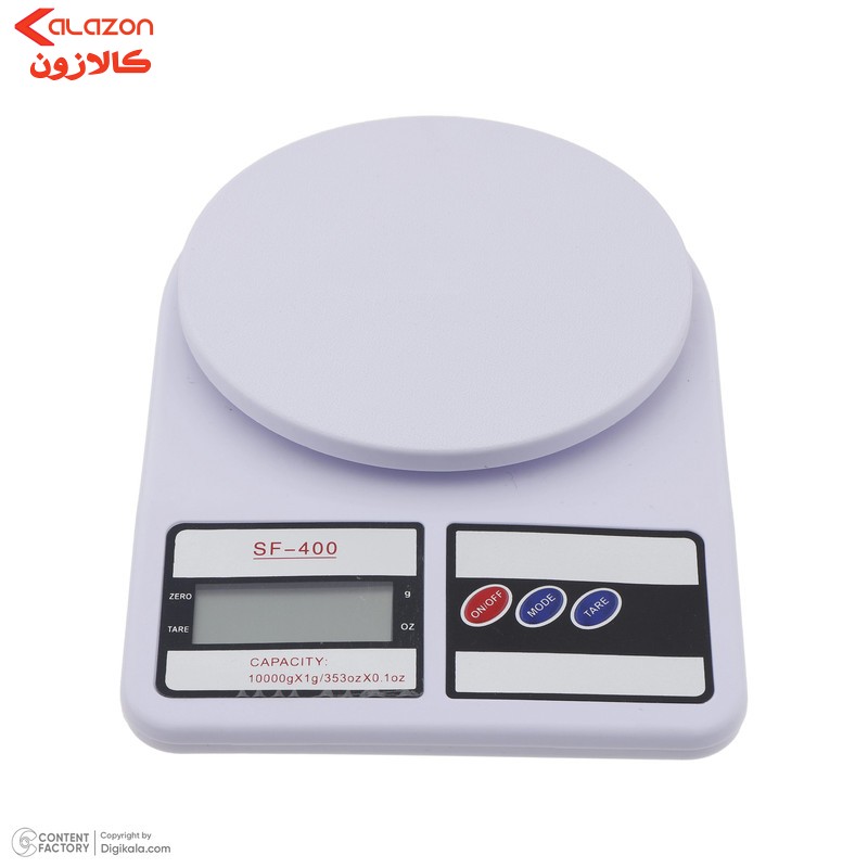 ترازوی آشپزخانه الکترونیک مدل SF-400
