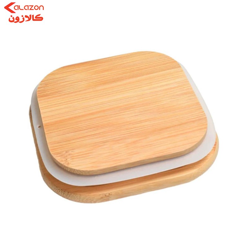 بانکه مدل شیشه ایی درب بامبو کد RT4