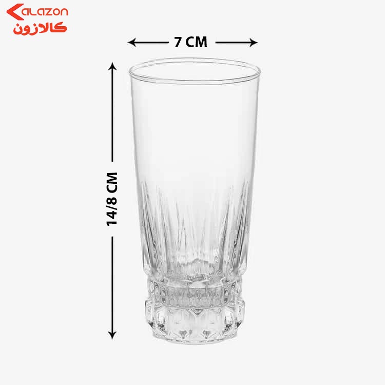 سرویس پارچ و لیوان 7 پارچه لومینارک مدل امپراطور