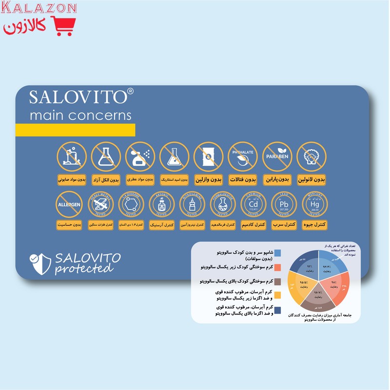 ژل بهداشتی بانوان سالوویتو مدل chamomil حجم 230 میلی لیتر