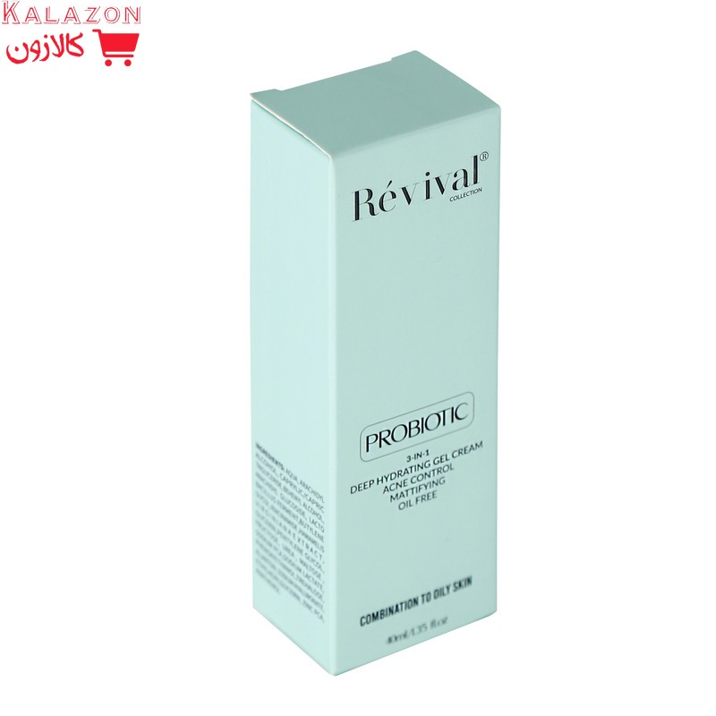 کرم آبرسان کلکسیون رویوال مدل PROBIOTIC حجم 40 میلی‌لیتر