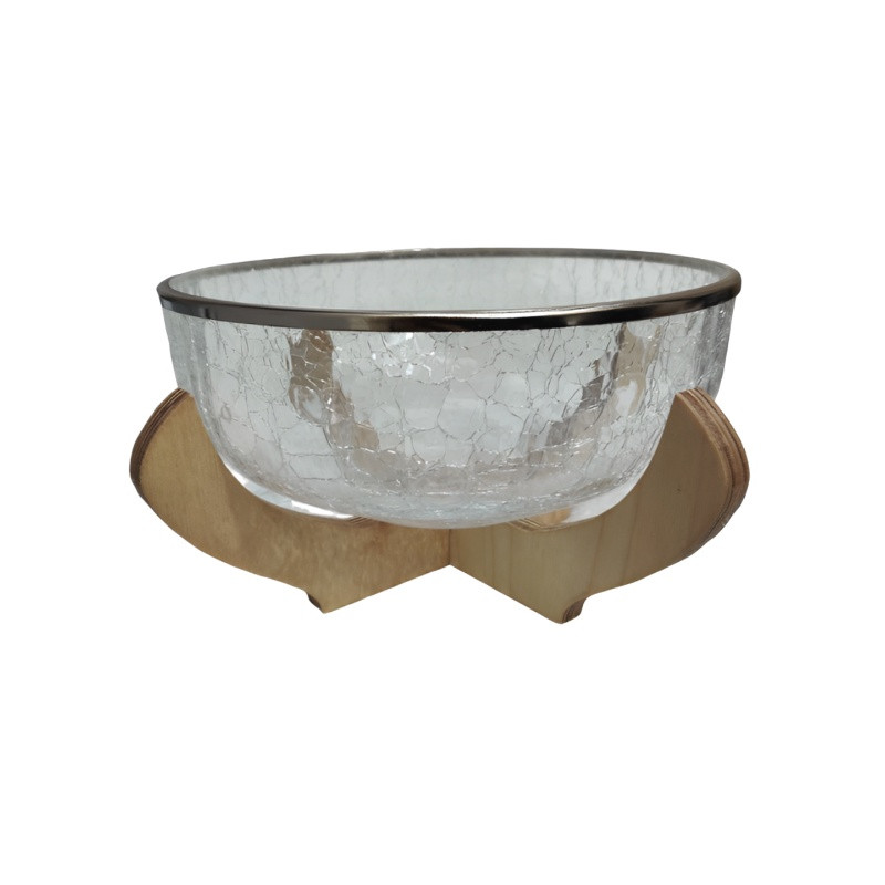 کاسه مدل آبگز به همراه پایه چوبی