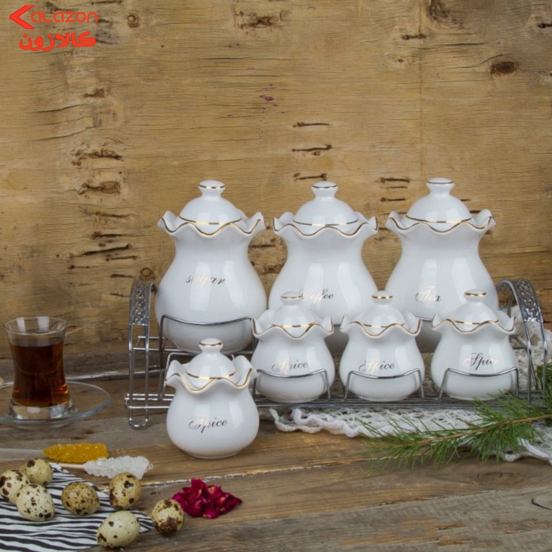 ست جا ادویه 7 پارچه امبیکو مدل تانگو