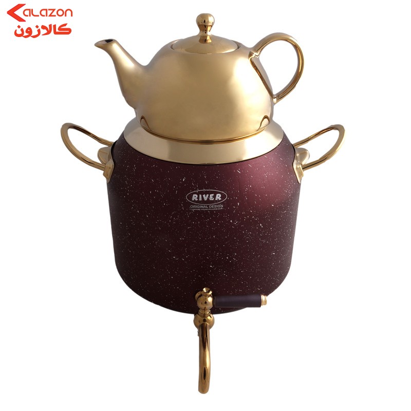 ست کتری و قوری ریور مدل گرانیتی