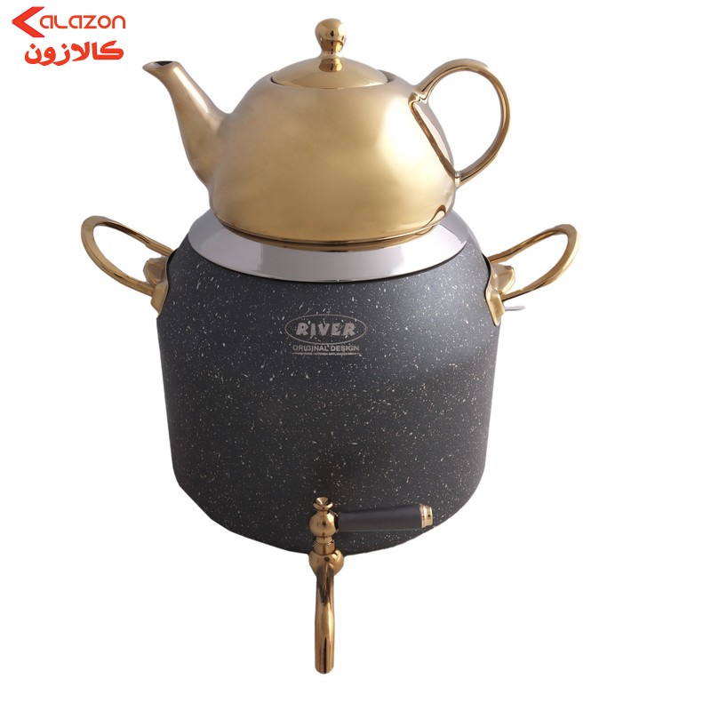 ست کتری و قوری ریور مدل گرانیتی