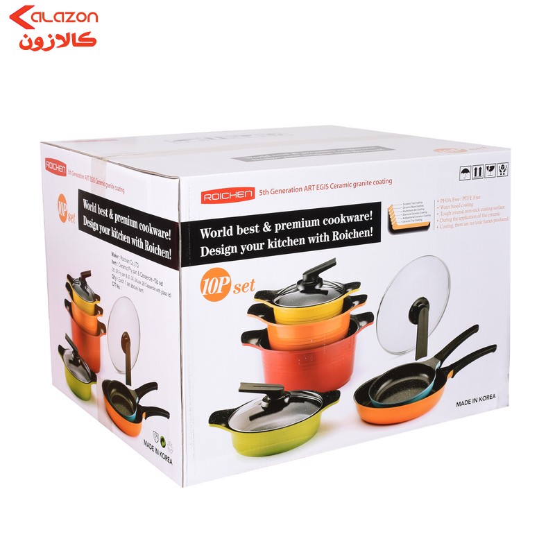 سرویس پخت و پز 10 پارچه رویچن مدل 10PSET