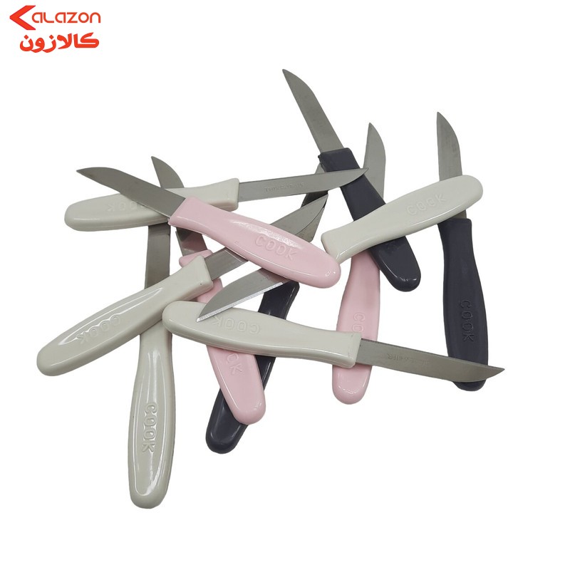 چاقو میوه خوری کوک مدل CK-06 مجموعه 6 عددی