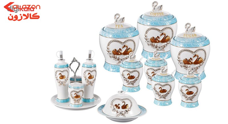 سرویس 17 پارچه جا ادویه او تی ای تی مدل OT7152