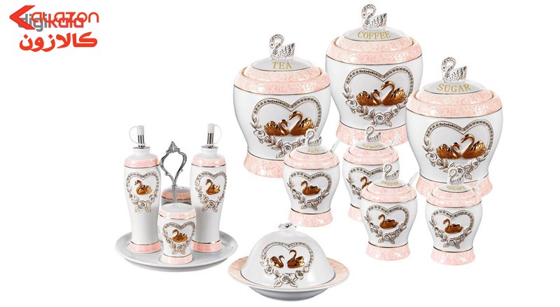 سرویس 17 پارچه جا ادویه او تی ای تی مدل OT7152