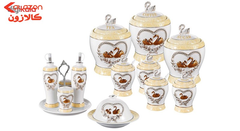 سرویس 17 پارچه جا ادویه او تی ای تی مدل OT7152