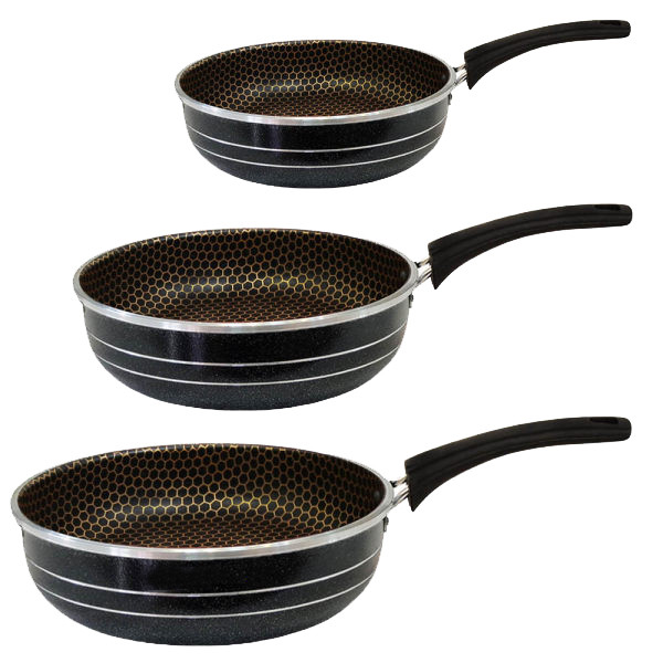 سرویس تابه 3پارچه مدل زنبوری کد G2