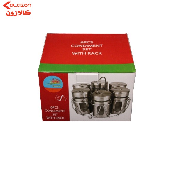 ست جا ادویه 6 پارچه مدل LY8113