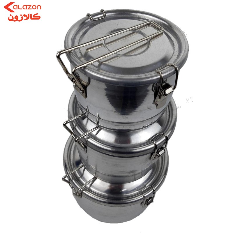 ظرف غذا مدل طبقه دار دسته دار