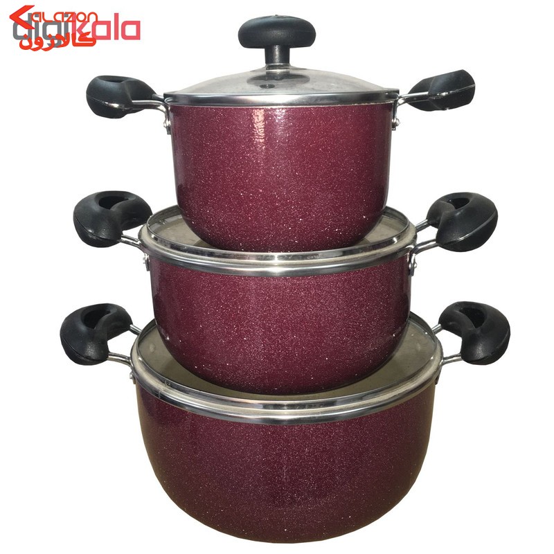 سرویس قابلمه 6 پارچه سورنا مدل 2901