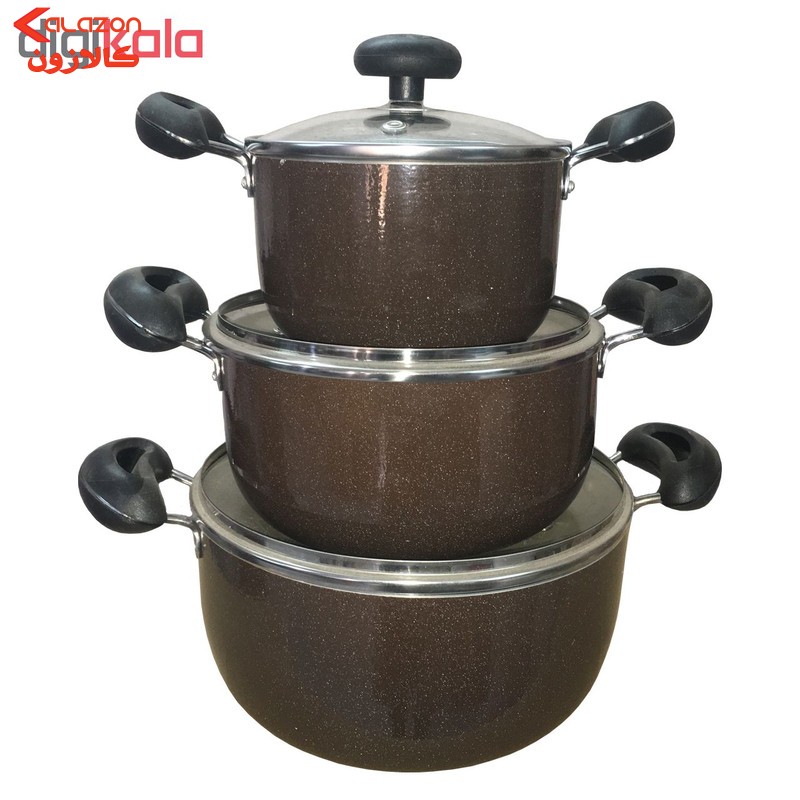 سرویس قابلمه 6 پارچه سورنا مدل 2901