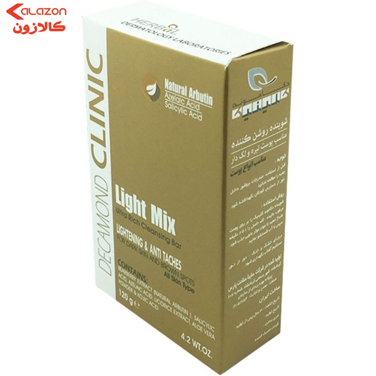 پن شستشو دکاموند کلینیک مدل روشن کننده وزن 120 گرم