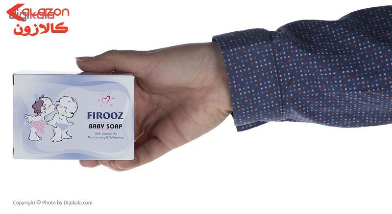صابون بچه فیروز مدل Coconut مقدار 100 گرم