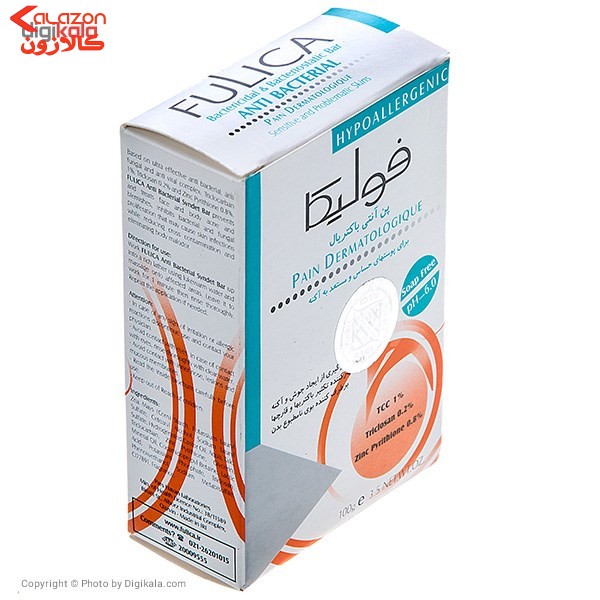 پن آنتی باکتریال فولیکا مقدار 100 گرم